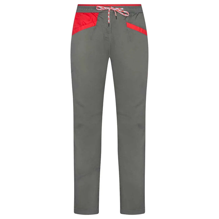 la sportiva womens temple climbing pants clay hibiscus 1