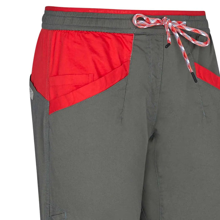 la sportiva womens temple climbing pants clay hibiscus 3