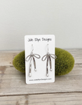 The Everyday Dangle Bow Earrings