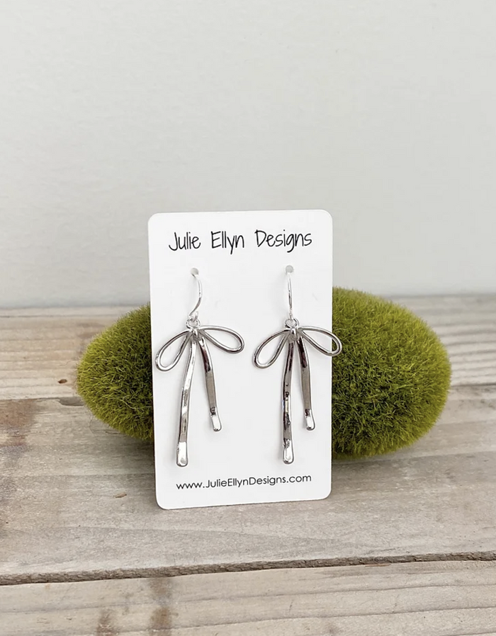 The Everyday Dangle Bow Earrings