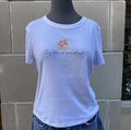 "The Future is Secondhand" Baby Tee