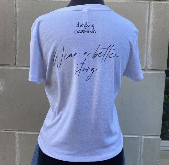 "The Future is Secondhand" Baby Tee