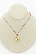 The OG Puffy Heart Necklace: Gold