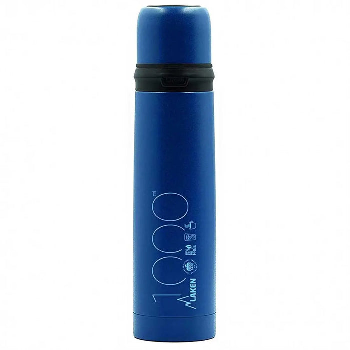 laken thermos flask 1l blue