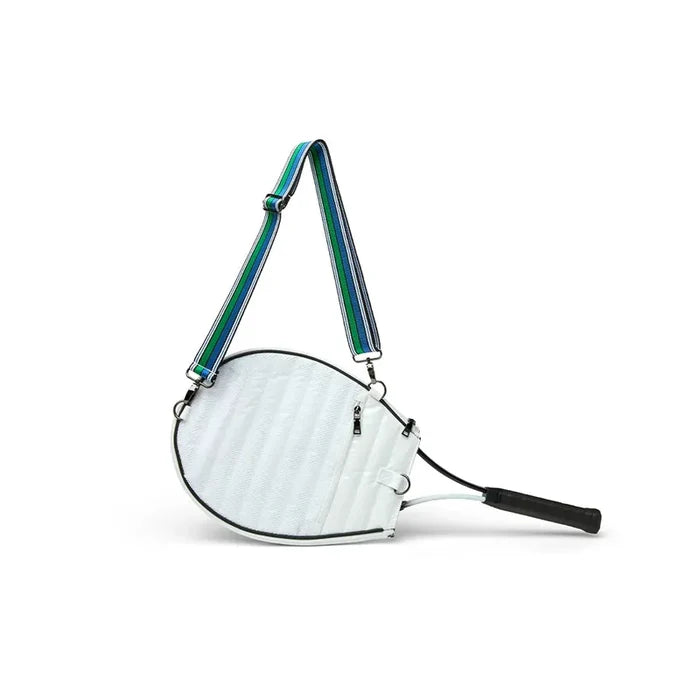Think Royln Love All Tennis Bag - White/Green/Blue