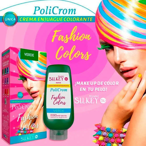 Tinta Silkey Fashion Colors. Colores Intensos Y Duraderos