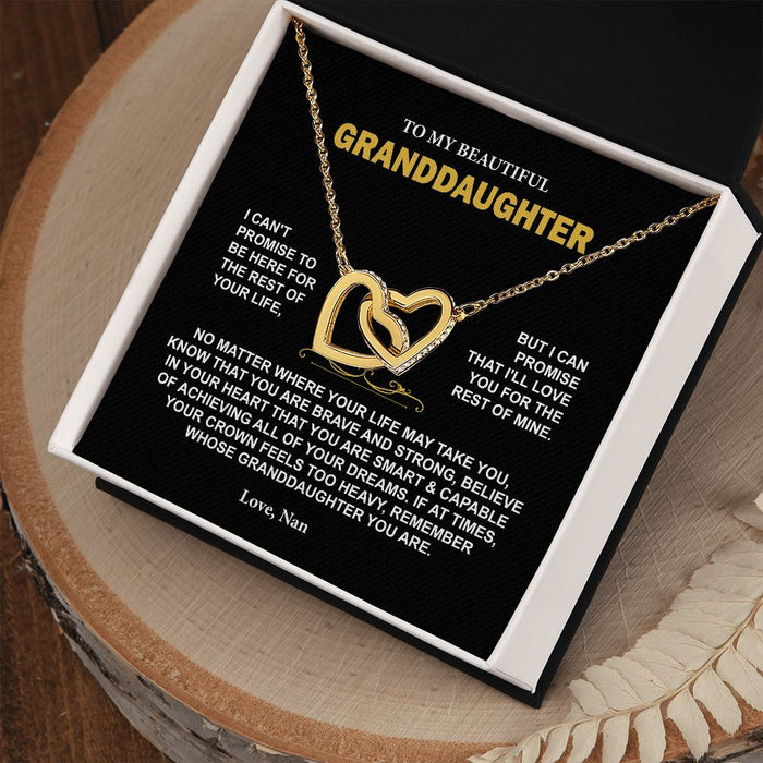 To My Granddaughter Necklace, from Nancy Hodges