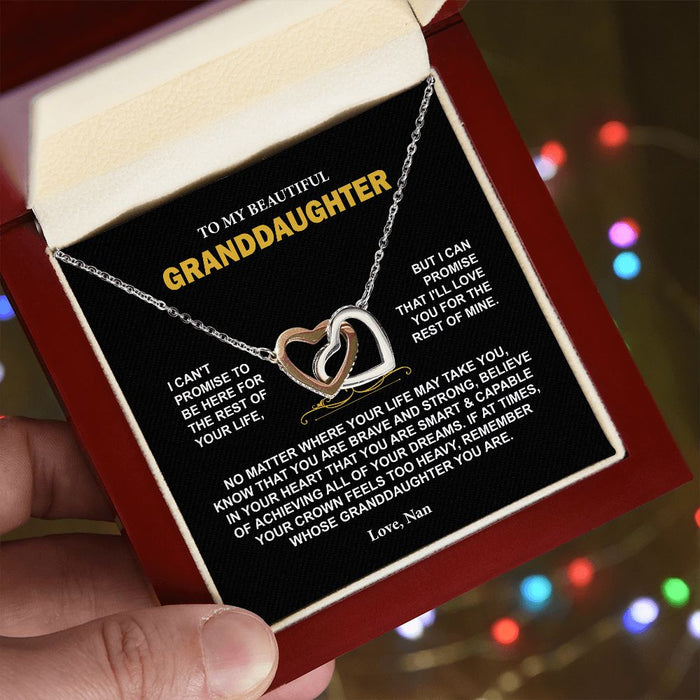 To My Granddaughter Necklace, from Nancy Hodges