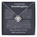 To Our Beautiful Granddaughter Dave Abbott