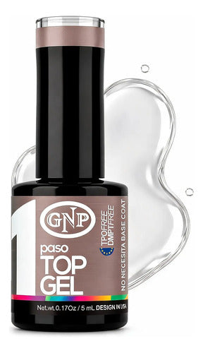 Top Coat Gnp 1 Paso Permanente Ultra Brillo. Tpo Y Dmpt Free