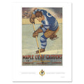Toronto Maple Leafs Program Cover Replica Print - Maple Leaf Gardens Slapshot