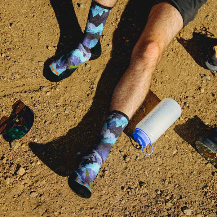 Smartwool Trail Run Targeted Cushion Summit Sector - Crew Socks