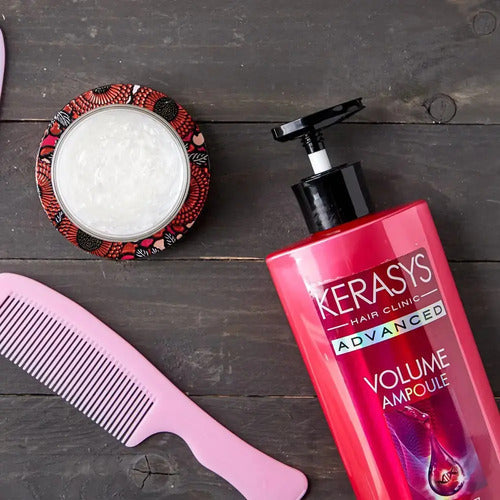 Tratamiento Kerasys Advance Voluminizador 600ml Con Colágeno