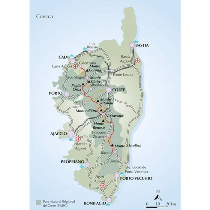 Cicerone Trekking the GR20 Corsica