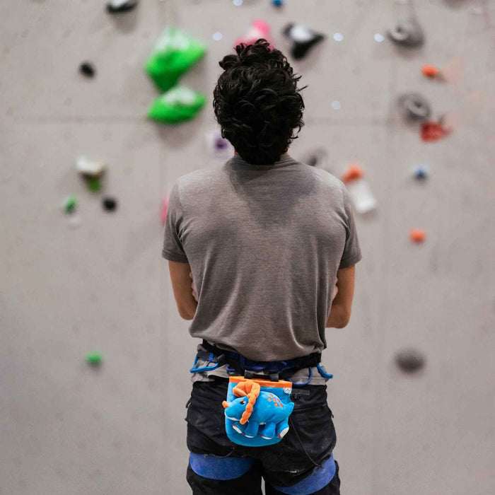 YandY Triceratops Rock Climbing Chalk Bag