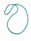 Turquoise Beaded Necklaces Round and Square Beads
