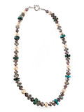 Turquoise Labradorite Mix Bead Necklace