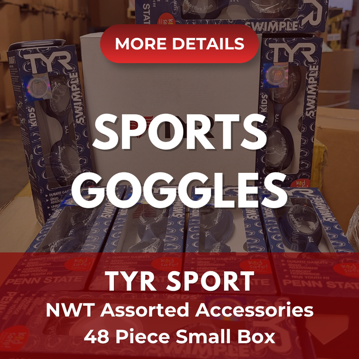 TYR Sport Goggles | Assorted Men's, Women's Accessories | NWT | 48 Pieces | Small Box #SMA-603