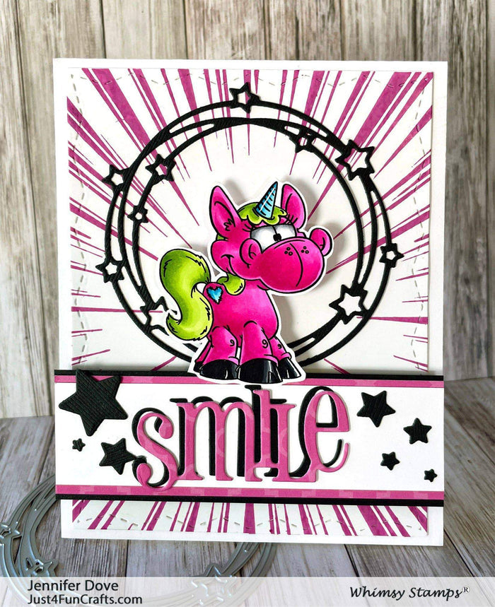 Unicorn Magic Clear Stamps - Whimsy Stamps