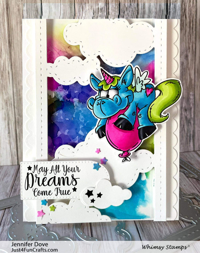 Unicorn Magic Clear Stamps - Whimsy Stamps