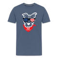 USA Dog Kids' Premium T-Shirt - heather blue