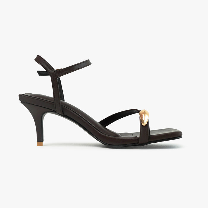 Vaira Heels | Brown