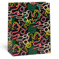 Vibrant Snakes Gift Bag - Large