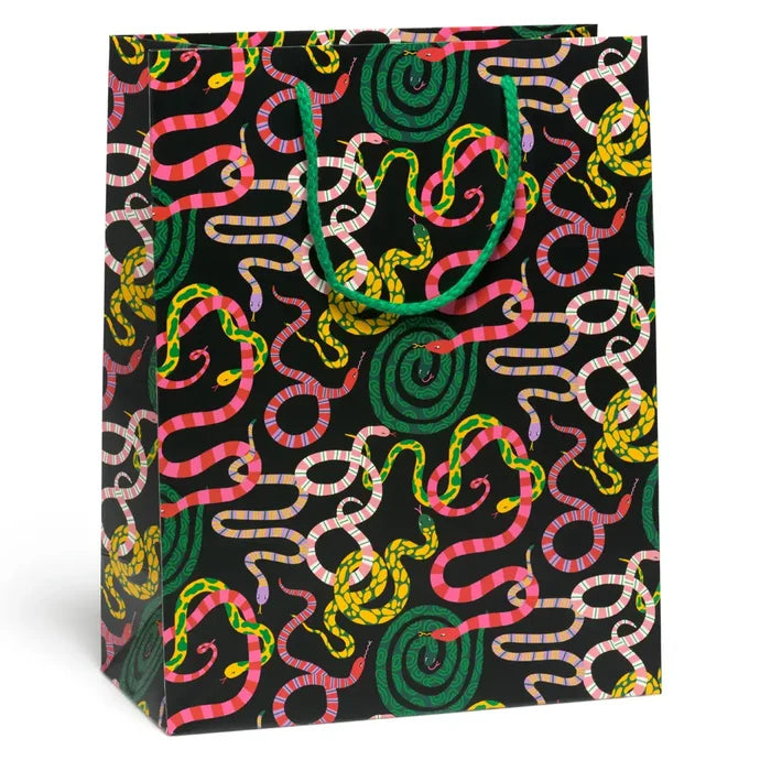 Vibrant Snakes Gift Bag - Large