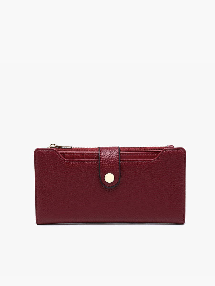 Violet RFID Fold-Out Wallet w/ Card Slot
