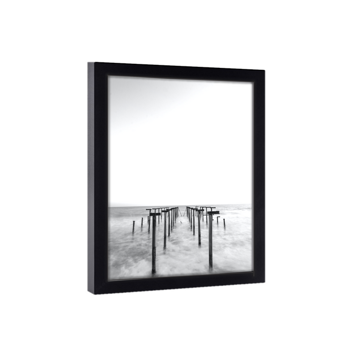 6x21 PIcture Frame Black Wood 6x21 Picture or poster print