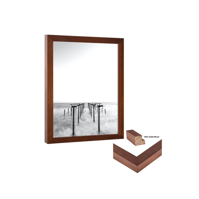 6x36 PIcture Frame Black Wood 6x36 Picture or poster print