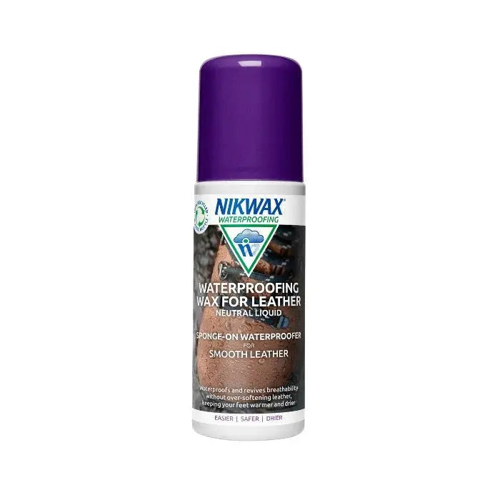 Nikwax Waterproofing Wax for Leather - Liquid Product Repair- Care and Treatment  Mountain Equipment