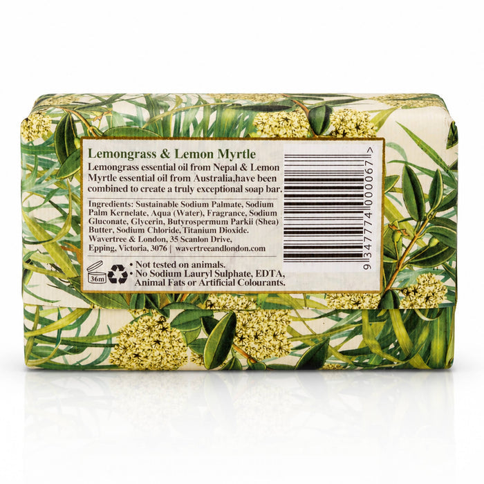 Wavertree & London Lemongrass/Lemon Myrtle  Soap Bars