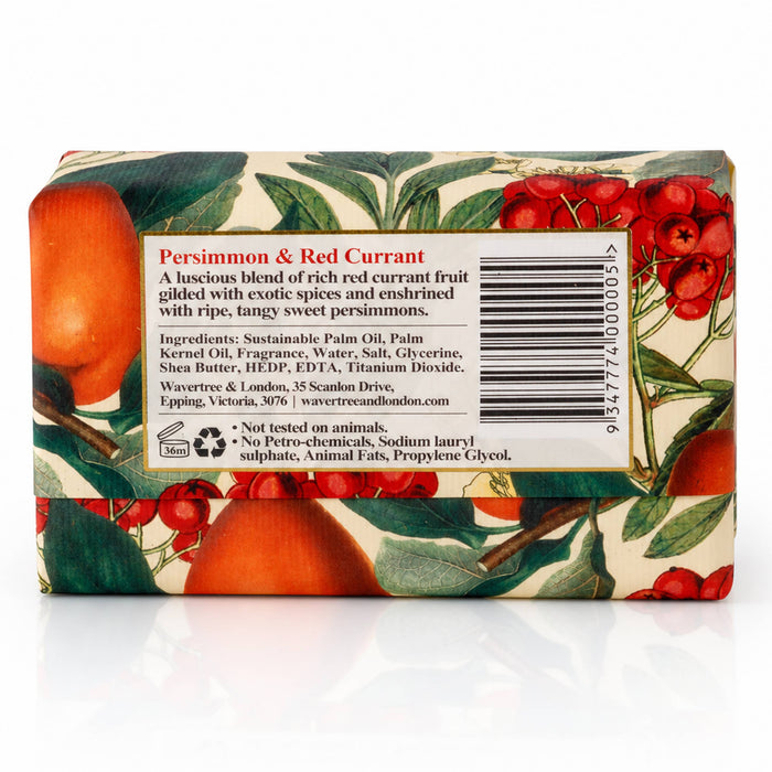 Wavertree Persimmon & Red Currant Luxury Soap Bars
