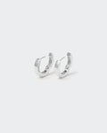 DARKAI White Hoop Earrings Main Picture
