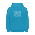 WHS 1987 Logo Kids' Hoodie - turquoise