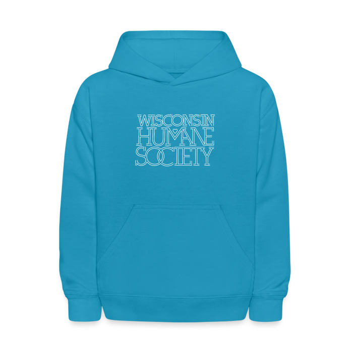 WHS 1987 Logo Kids' Hoodie - turquoise