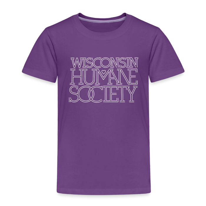 WHS 1987 Logo Toddler Premium T-Shirt - purple