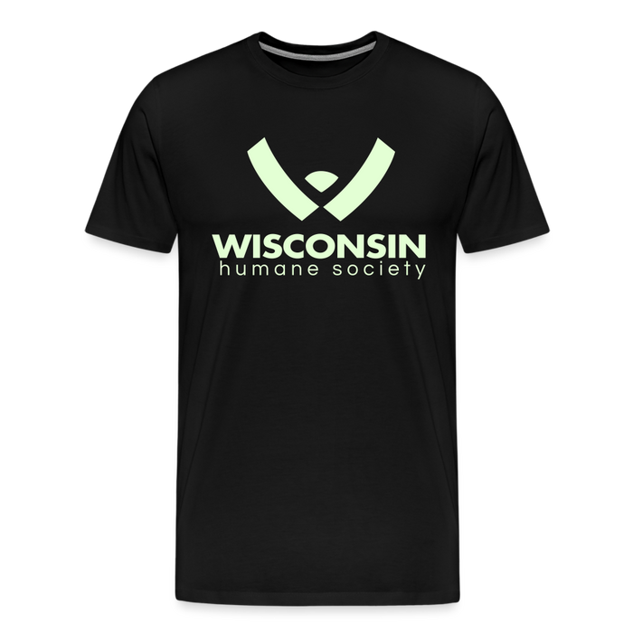 WHS Logo Glow Classic Premium T-Shirt - black