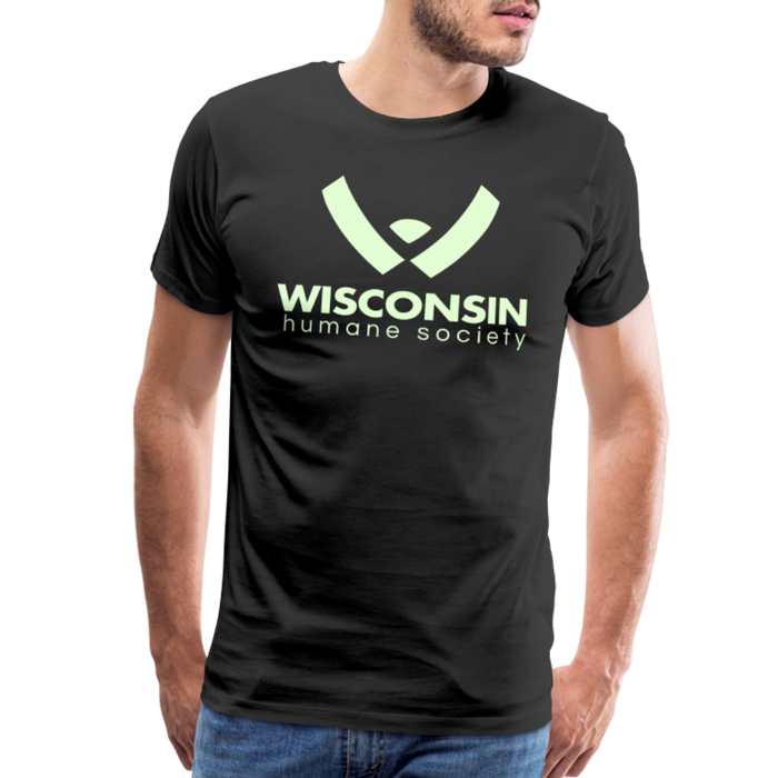 WHS Logo Glow Classic Premium T-Shirt - black