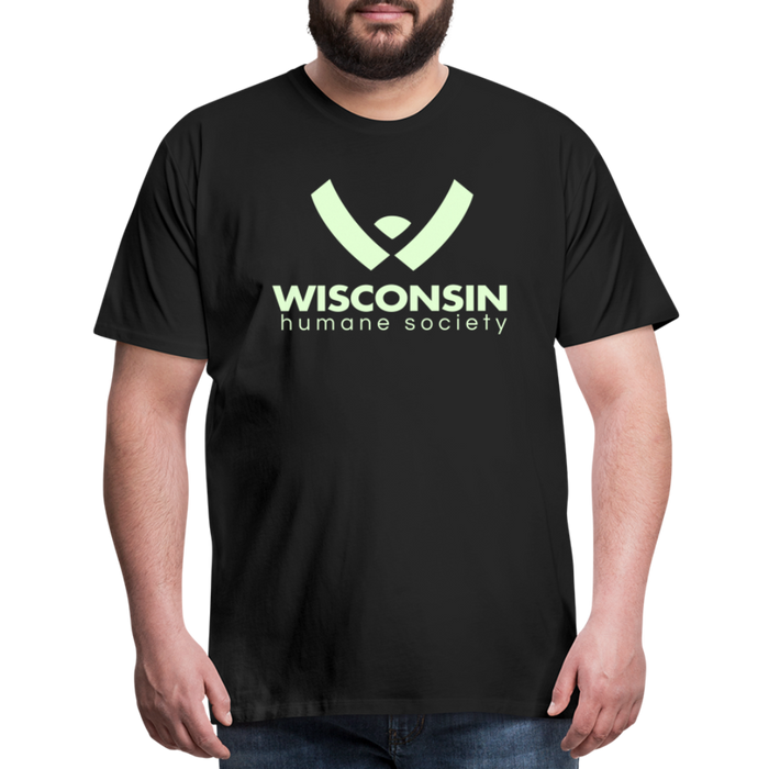WHS Logo Glow Classic Premium T-Shirt - black