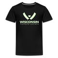 WHS Logo Glow Kids' Premium T-Shirt - black