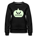 WHS Pumpkin Glow Contoured Premium Sweatshirt - black