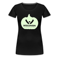 WHS Pumpkin Glow Contoured Premium T-Shirt - black