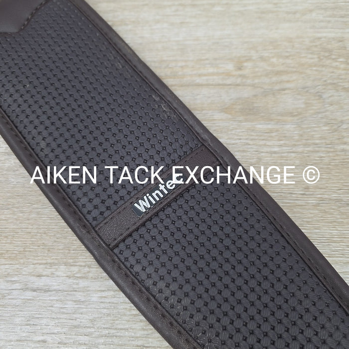 Wintec Chafeless Elastic English Girth, Brown, 52"
