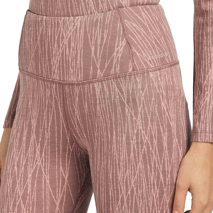 Icebreaker Wmns 260 Tech Vertex High Rise Leggings - Summit