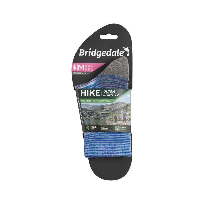 Bridgedale Womens Hike Ultra Light T2 Performance Socks