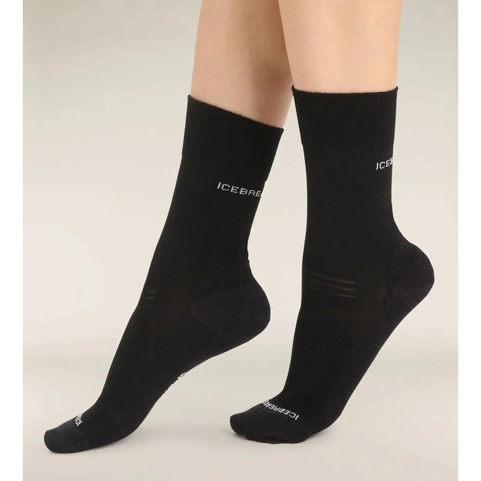 Icebreaker Womens Hike+ Ultralight Liner Crew Socks Footwear - Socks  Mountain Equipment