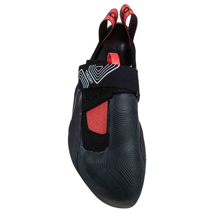 la sportiva womens theory climbing shoes black hibiscus 1