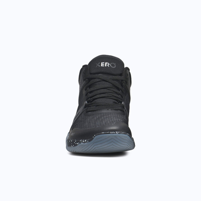 Xero Shoes X1 Mid Women Shoe at Black with Toe Facing Front